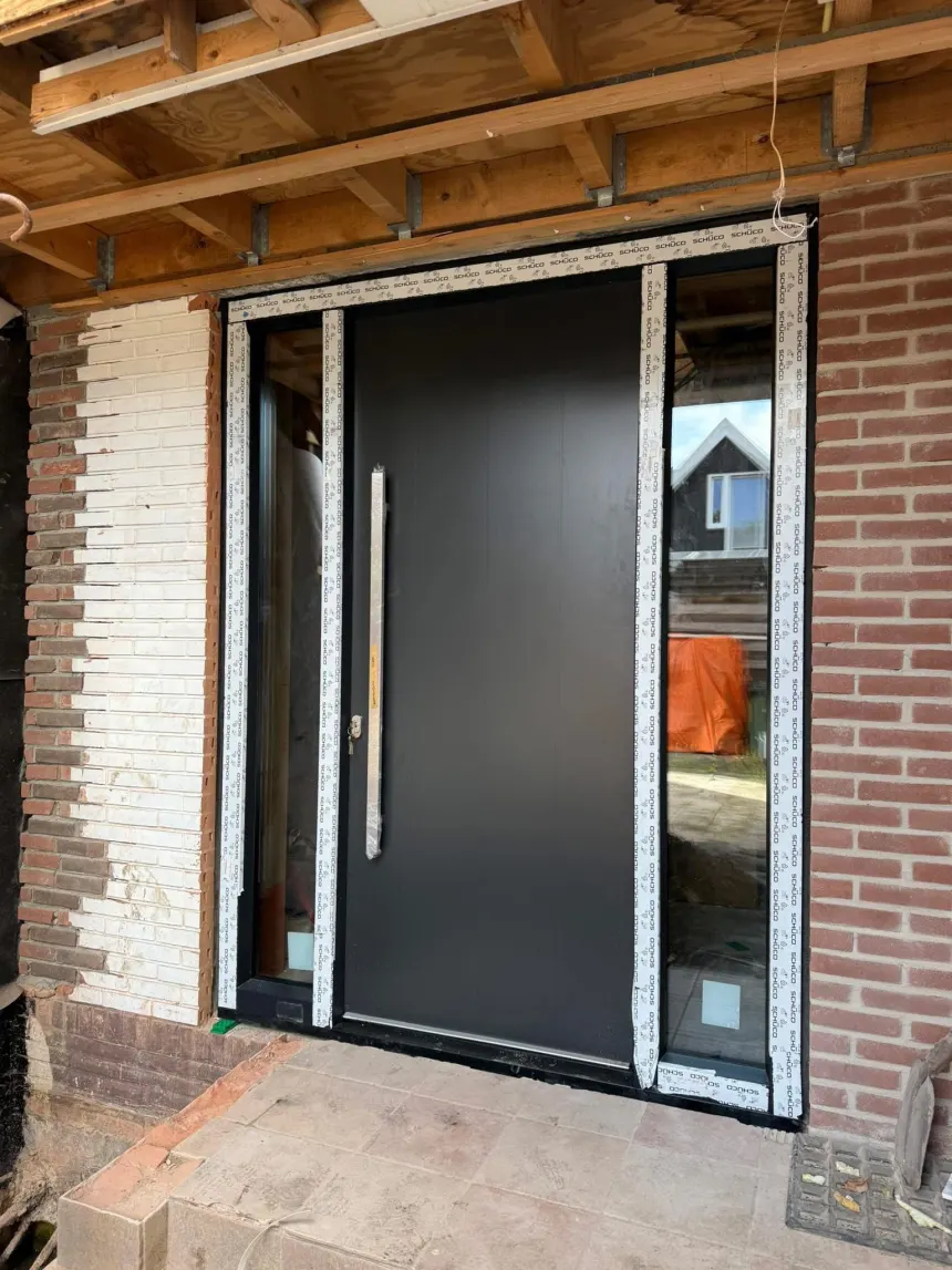 Kunststof kozijnen en rolluiken montage door VijfSterrenHuis Bouw